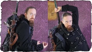 Best Way for Adventurers to Carry a Sword on the Back?