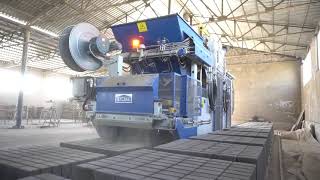 Germany Zenith 940 Mobile Concrete Paving Stone Machine in Kazakstan | Fully Automatic Block Machine