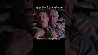 यह बूढ़ा जेल से छुटना (रिहा) नहीं चाहता क्यों? hollywood film/movie explained in hindi #shorts