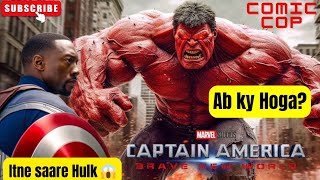 Captain America 4 Plot & Cast  Breakdown | Captain America 4 Serpent Society | Hulk vs Red Hulk