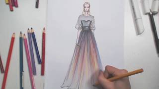 服装设计:零基础教学视频！dress designing