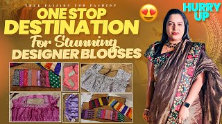 One Stop Destination For Stunning Designer Blouses 👚💎