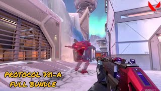 New Protocol 781-A full bundle Kill sound and animation || Valorant new skins