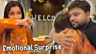 Meeting My Wife After A Long Time ❤️ | Emotional Surprise 😭