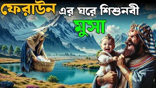 ফেরাউন এর ঘরে শিশু নবী মুসা | মুসা নবীর জীবন কাহিনী | Islamic golpo kahini | Azim Kahani