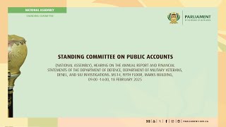 Standing Committee on Public Accounts, 18 February 2025