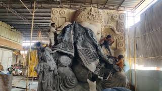 Hyderabad dhoolpet Ganesh in 2022 making video...###