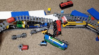 Lego Train Crashes