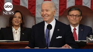 Biden pushes agenda to a divided Congress in State of the Union