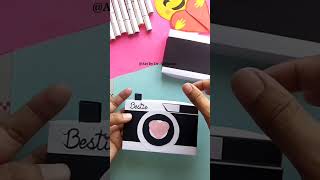 Photo Camera Gift Box for bff 💖🥰#diy #craft #tutorial #bff #art #crafts #artist #bestfriend #drawing