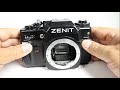 how to clean the viewfinder in zenit 122 camera disassemble top cover