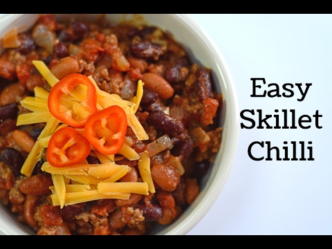 Recipe for chili from the frying pan