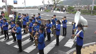 京都府立菟道高校吹奏楽部 宇治橋商店街わんさかフェスタ 響けユーフォニアム