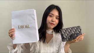 [Dior] Saddle Belt Bag 수납,크기,사도 될까?/디올 새들 벨트백