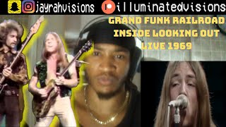 Grand Funk Railroad - Inside Looking Out Live 1969 | REACTION |