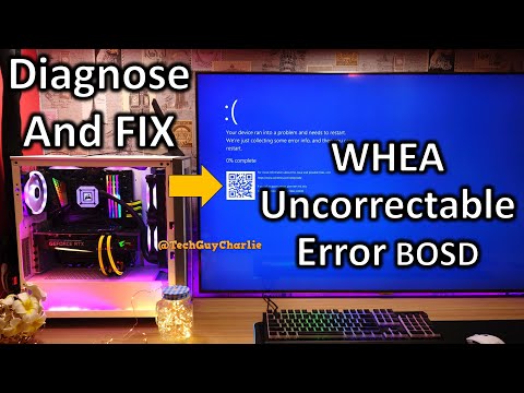 How to fix WHEA Uncorrectable Error Bluescreen and USB Disconnection Issues