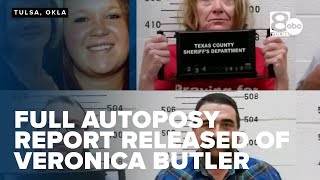 Full autopsy report released of Veronica Butler