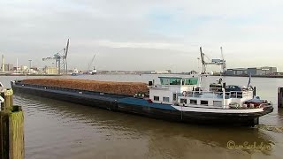 GMS SPES SALUTIS PG3501 MMSI 244676089 Emden riverbarge inland cargo ship Binnenschiff