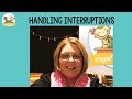 Handling Interruptions in Preschool