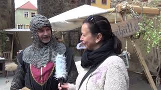 Mittelaltermarkt Ostern 2022 in Bautzen Mönchskirchruine