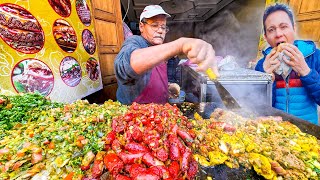 $1.49 Morocco Fast Food - SANDWICH KING!! 🥙 Marrakesh Street Food Tour!