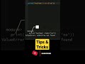 Python Tutorial - Tips & Tricks #Shorts #EICS