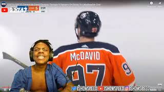 IShowSpeed reacts to Connor McDavid Unbelievable Goal vs Rangers
