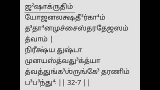 Narayaneeyam Dasagam - 32 ||தசகம் 32 - மத்ஸ்யாவதாரம்.