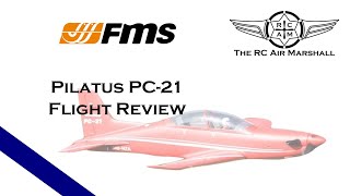 FMS Pilatus PC-21 Maiden Flight and Review