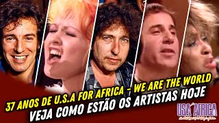 'USA For Africa - We Are The World' completa 37 anos; veja como estão os artistas hoje!