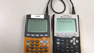 How to transfer apps between TI-84 Calculators