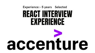 Accenture react interview experience | react js interview