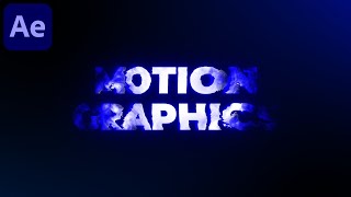 Advanced Text Morphing Animation in After Effects - After Effects Tutorial | No Plugins Used