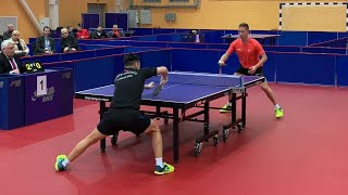 T. ALEXANDROV (red) vs. P. KRASTEV (black) | 2020 Bulgarian Table Tennis Championship | FINAL