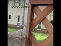 set of 5 wooden framed square trellis panels fence toppers 180cm x 30cm with brackets fencetopper