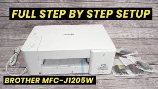 Brother MFC-J1205w: Full Setup Guide - Step by Step