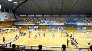 町田市で開催される私学バレーの熱戦2011