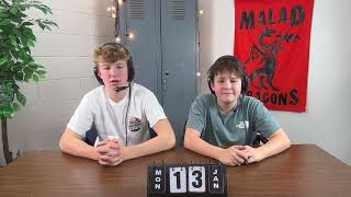 Morning Announcements 1 13 25