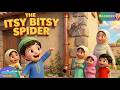 The Itsy Bitsy Spider Islamic Song for Kids | Allahu Akbar, Bismillah Nasheed #kids
