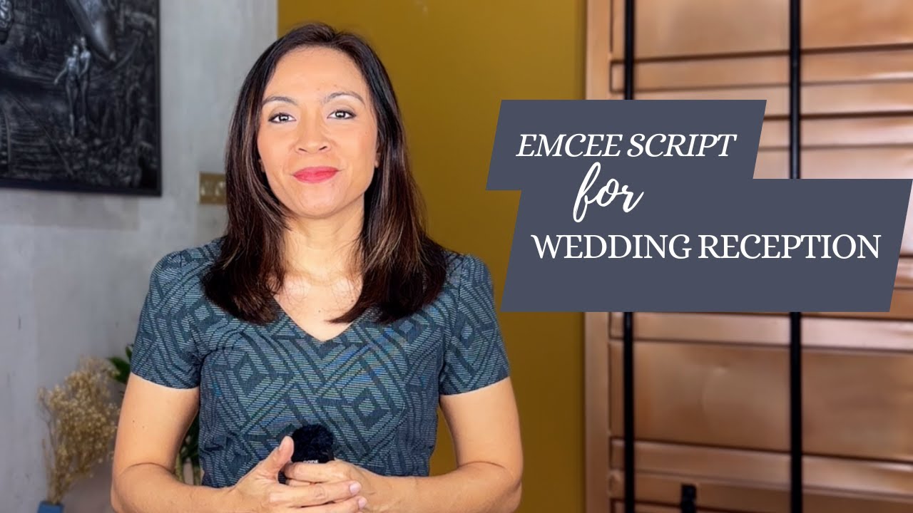 Emcee Script For Wedding Reception