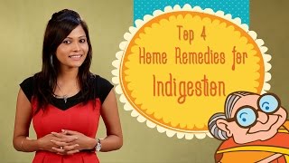 Heartburn \u0026 Indigestion - Top 4 Ayurvedic Home Remedies to Cure Acid Re-flux, Stomach Bloating