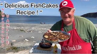 Newfoundland Cod Fish Cakes.