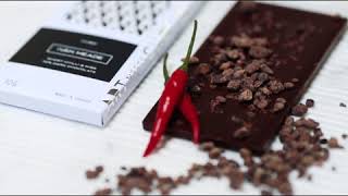 Ivan Meade Chocolates - Cubo - Ghost Chili \u0026 Nibs + Dark Chocolate