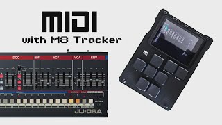 Dirtywave M8 Tracker and MIDI: How to sequence synths