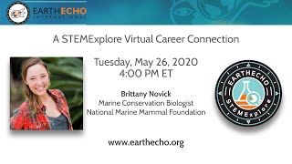STEMExplore Virtual Career Connection with a Marine Conservation Biologist