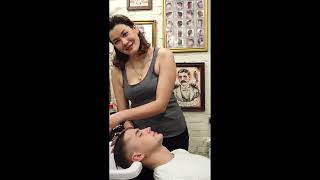 Maknyos setelah facial di salon Inem, wajah pedagang lato-lato ini  jadi glowing!! #shorts #viral