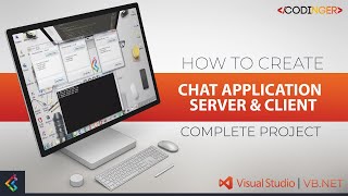 VB.NET - Chat Application | Server & Client (Complete Project)