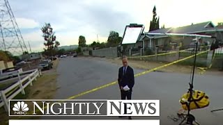 Lester Holt Reports Following San Bernardino Shootout | 360 Video | NBC Nightly News