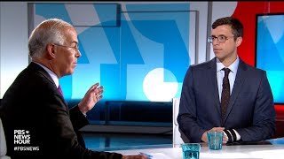 Brooks and Klein on 2018 election security threats, Koch-Trump brawl