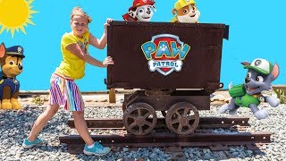 Assistant PAW PATROL TRAIN HUNT With Hidden PJ Masks Toys